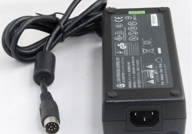 *Brand NEW*24V 6.67A Power Adapter Original LS Lixin Cable Medical Industrial Monitoring 0226B24160 Round Mout